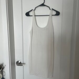 Alice and Olivia white bodycon dress